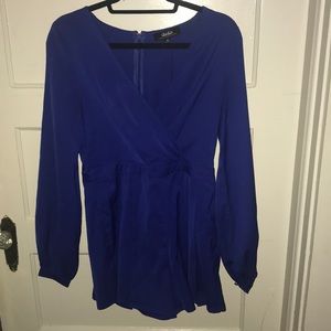 Royal blue romper!